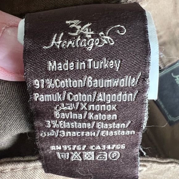 34 Heritage Charisma Brown Straight-Leg Pants 38 X 32 NWT - Picture 13 of 16